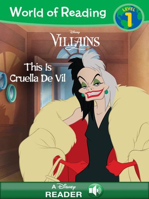cover image of Cruella de Vil